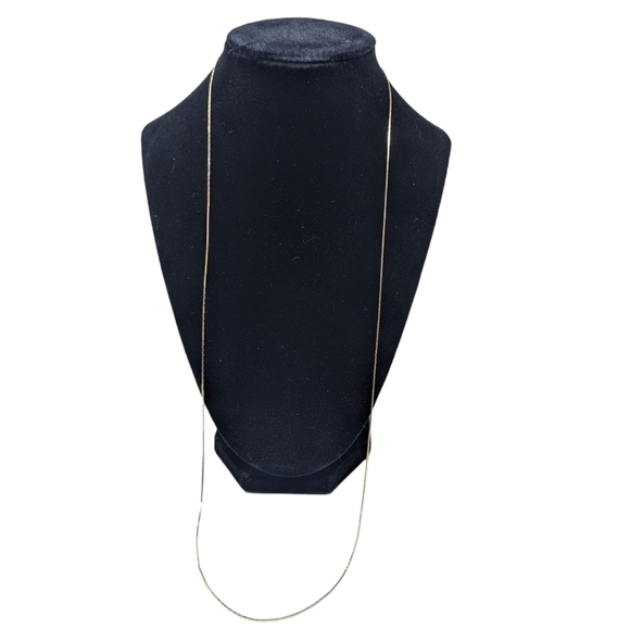 10k Solid Gold Cobra Link Chain Necklace 3.69g - Picture 7 of 16